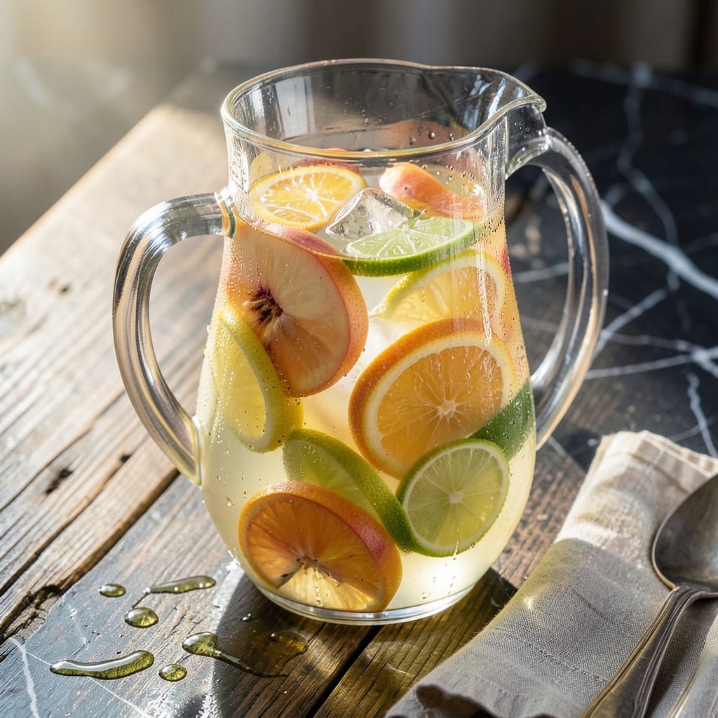 Complete Cooper's Hawk White Sangria Recipe: Refreshing Citrus and Peach Infusion overview image