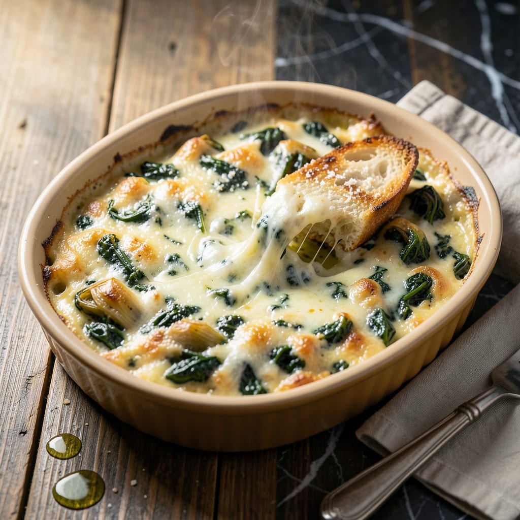 Comprehensive Copeland's Spinach and Artichoke Dip Recipe: Cheesy Baked Crowd Pleaser visual reference