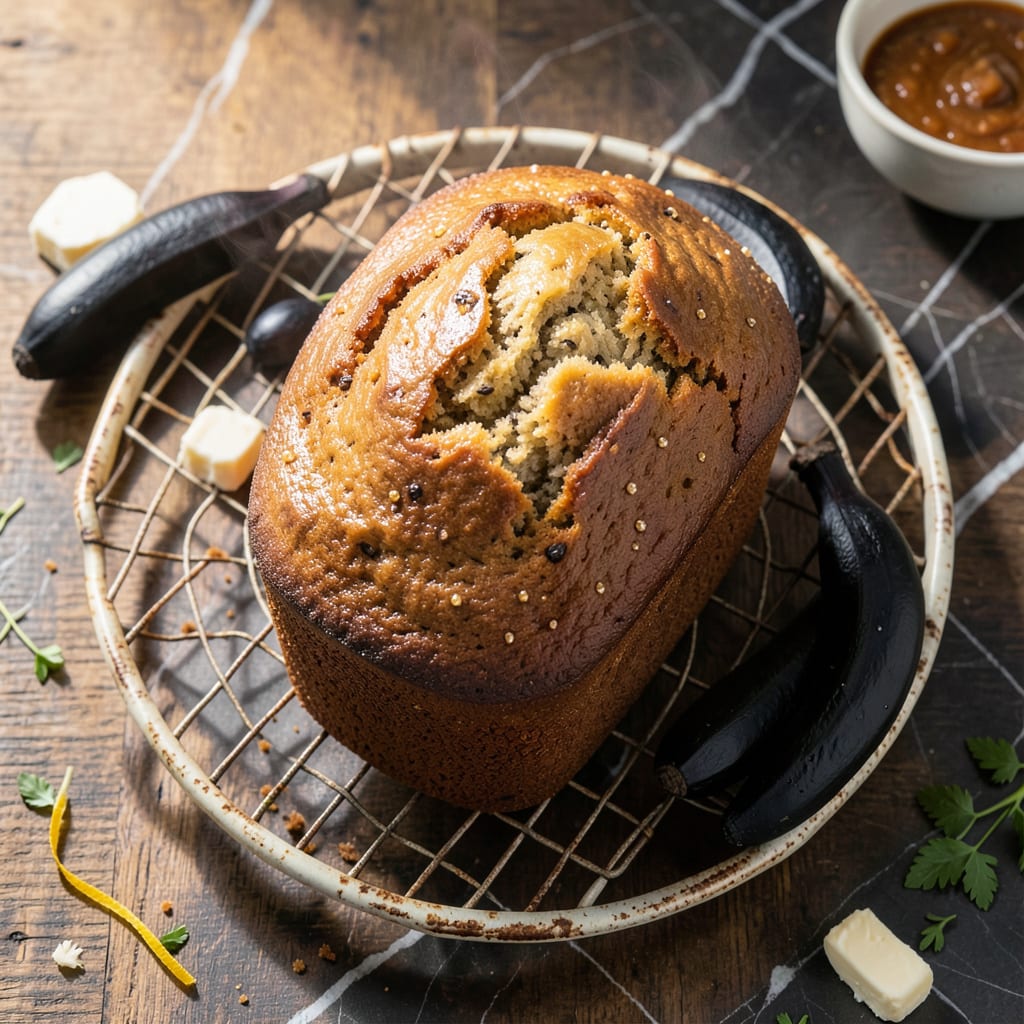 Visual representation of Costco Banana Bread Recipe: Moist and Nutty Bakery Style Loaf