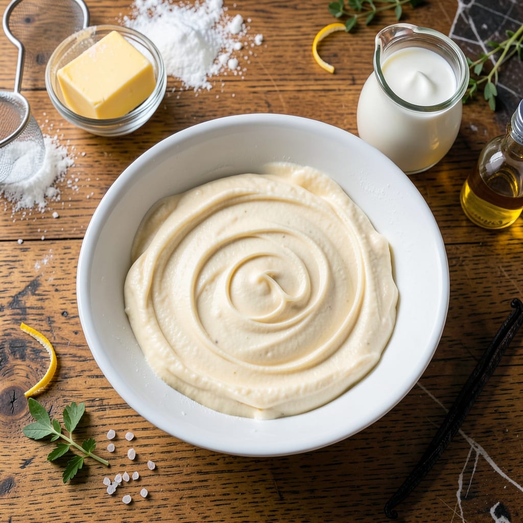Costco Cake Filling Recipe: Bakery Style Vanilla Cream for Layered Desserts detailed visual guide