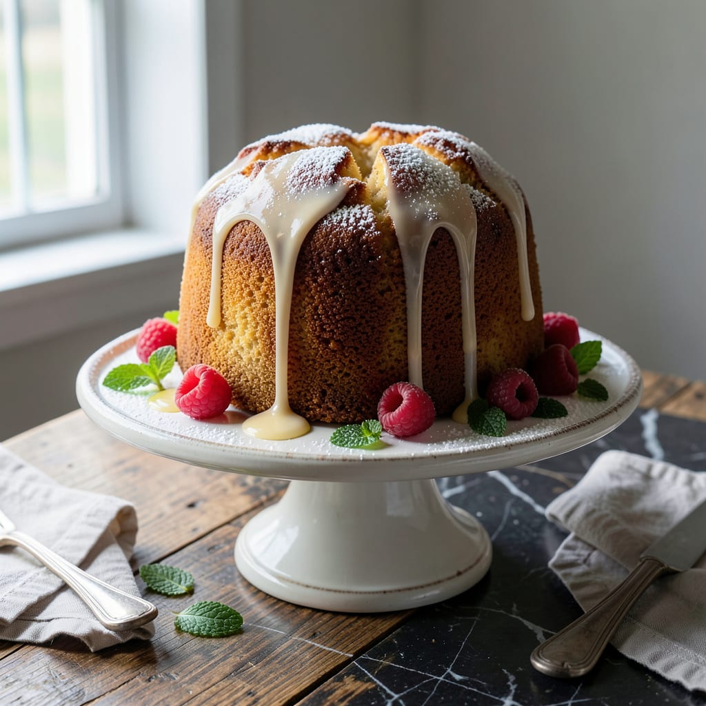 costco pound cake recipe example with annotations