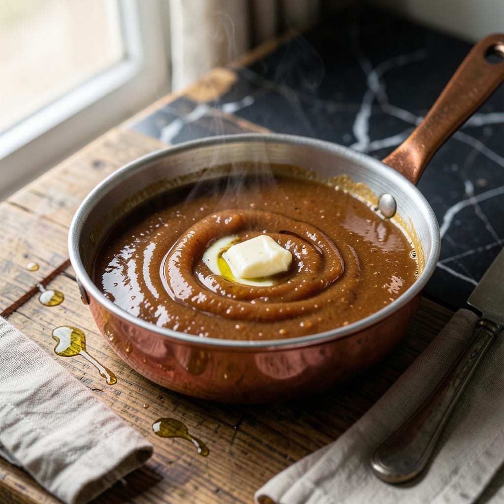 Country Sweet Sauce Recipe: Tangy Sweet Drizzle for Desserts and More example with annotations