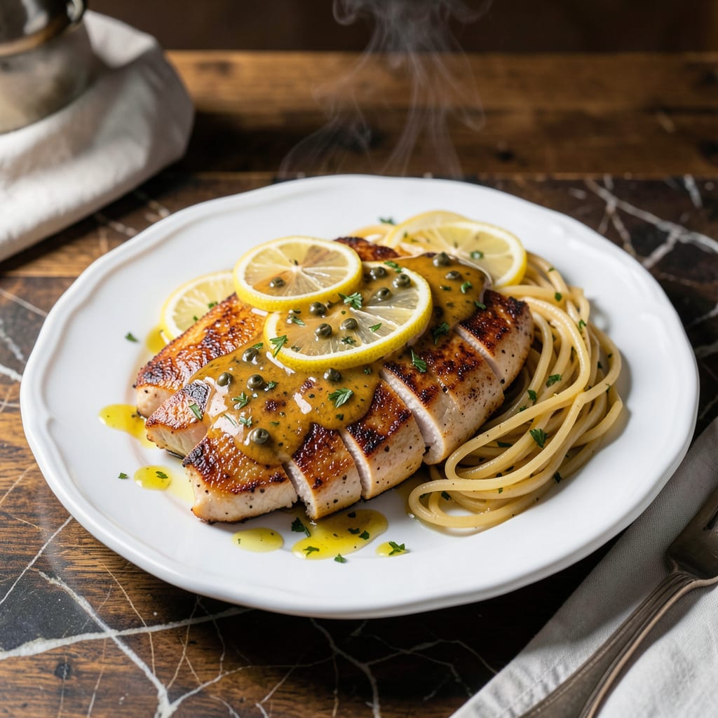 cpk chicken piccata recipe detailed visual guide