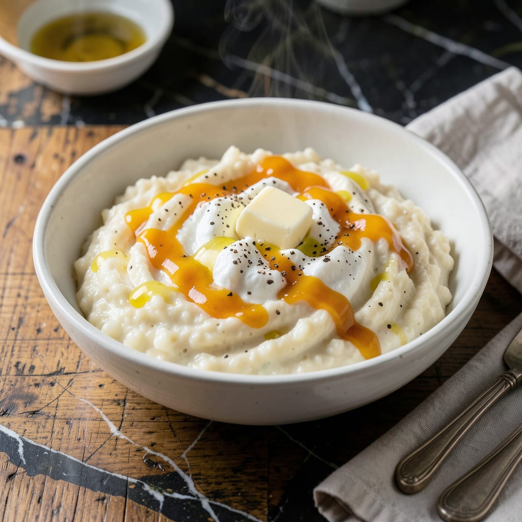 cream cheese grits recipe detailed visual guide