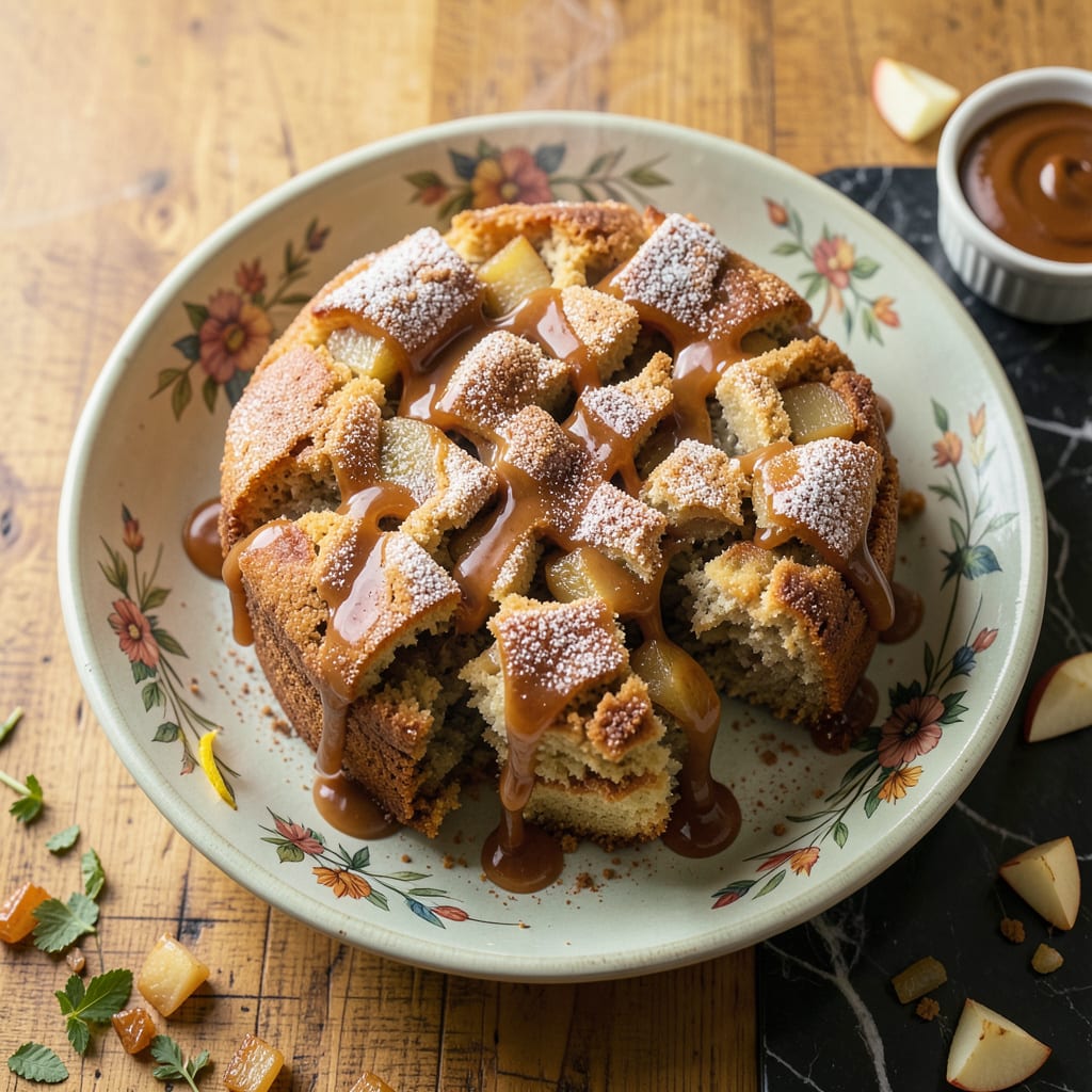 Crown Royal Apple Cake Recipe: Boozy Caramel-Drizzled Decadence