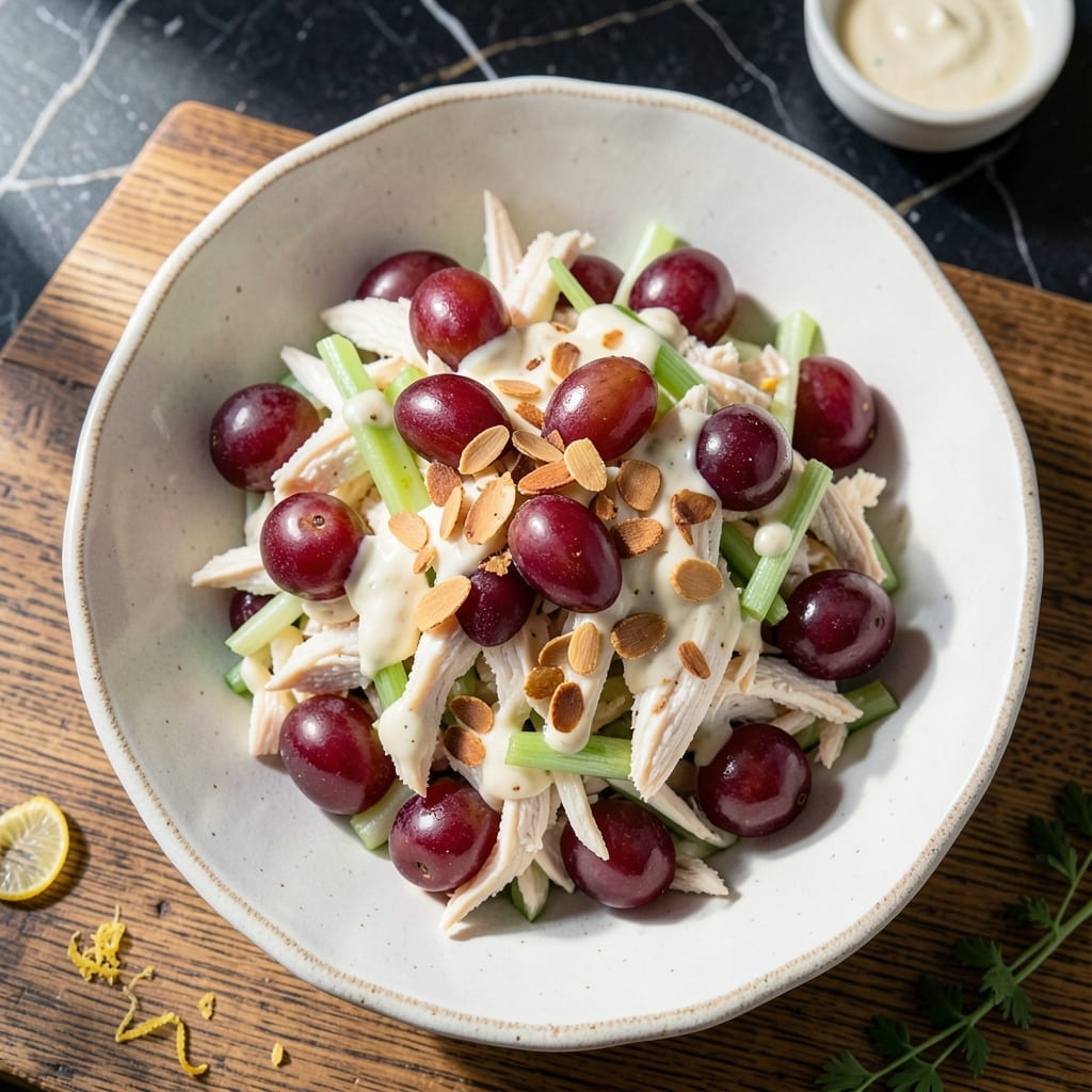 Low Carb Chicken Salad Recipe With Grapes: Sweet and Creamy Keto Delight