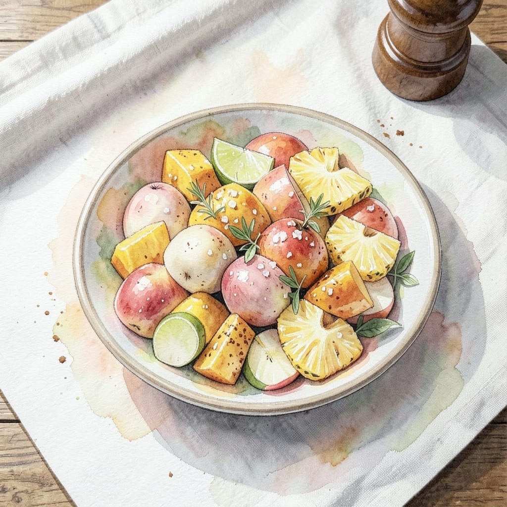 Fruit Salad Recipe Indian Style: Spiced Tropical Medley With Chaaat Masala