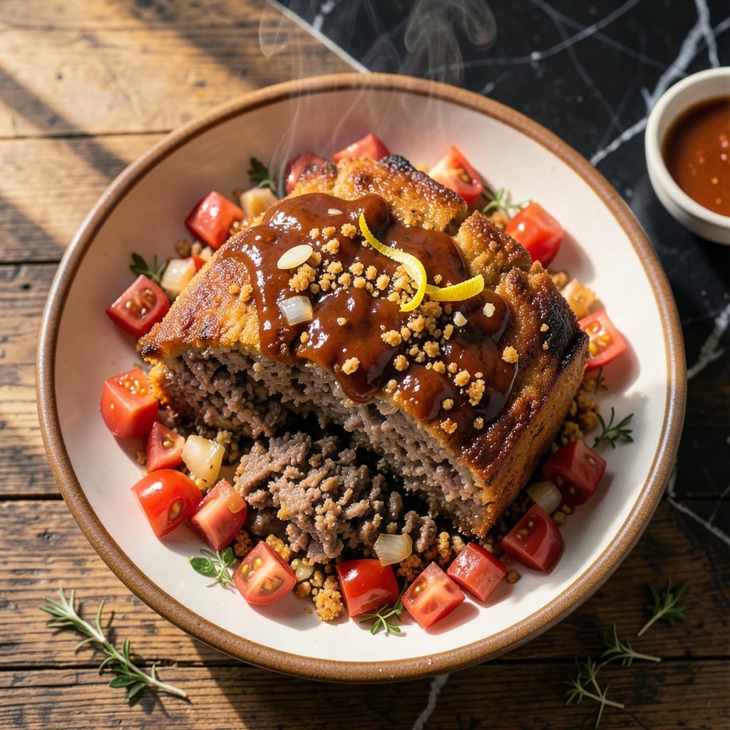 Meatloaf Recipe With Diced Tomatoes: Moist Crumb With Garden-Fresh Brightness