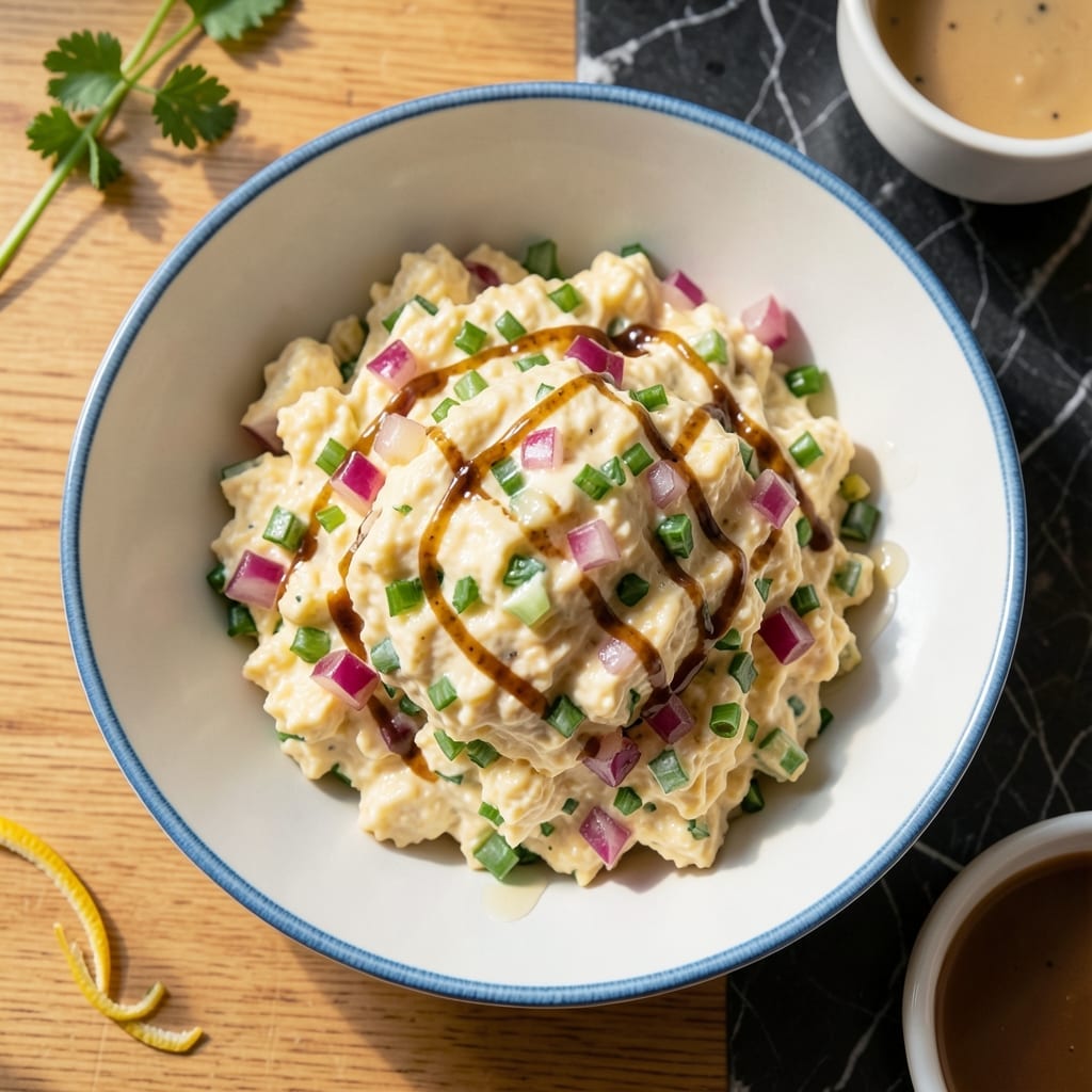 Egg Salad Recipe With Vinegar: Sharp and Creamy With a Bold Bite