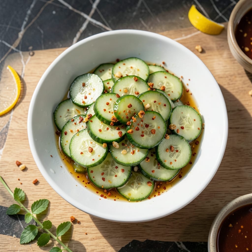 Korean Cucumber Salad Recipe TikTok: Spicy Garlic Crunch in Minutes Korean Cucumber Salad Recipe TikTok: Spicy Garlic Crunch in Minutes