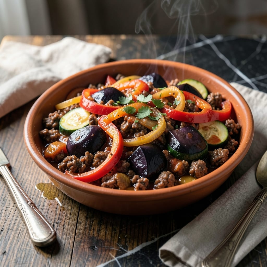 Ratatouille Recipe With Meat: Hearty Provençal Stew With Ground Beef