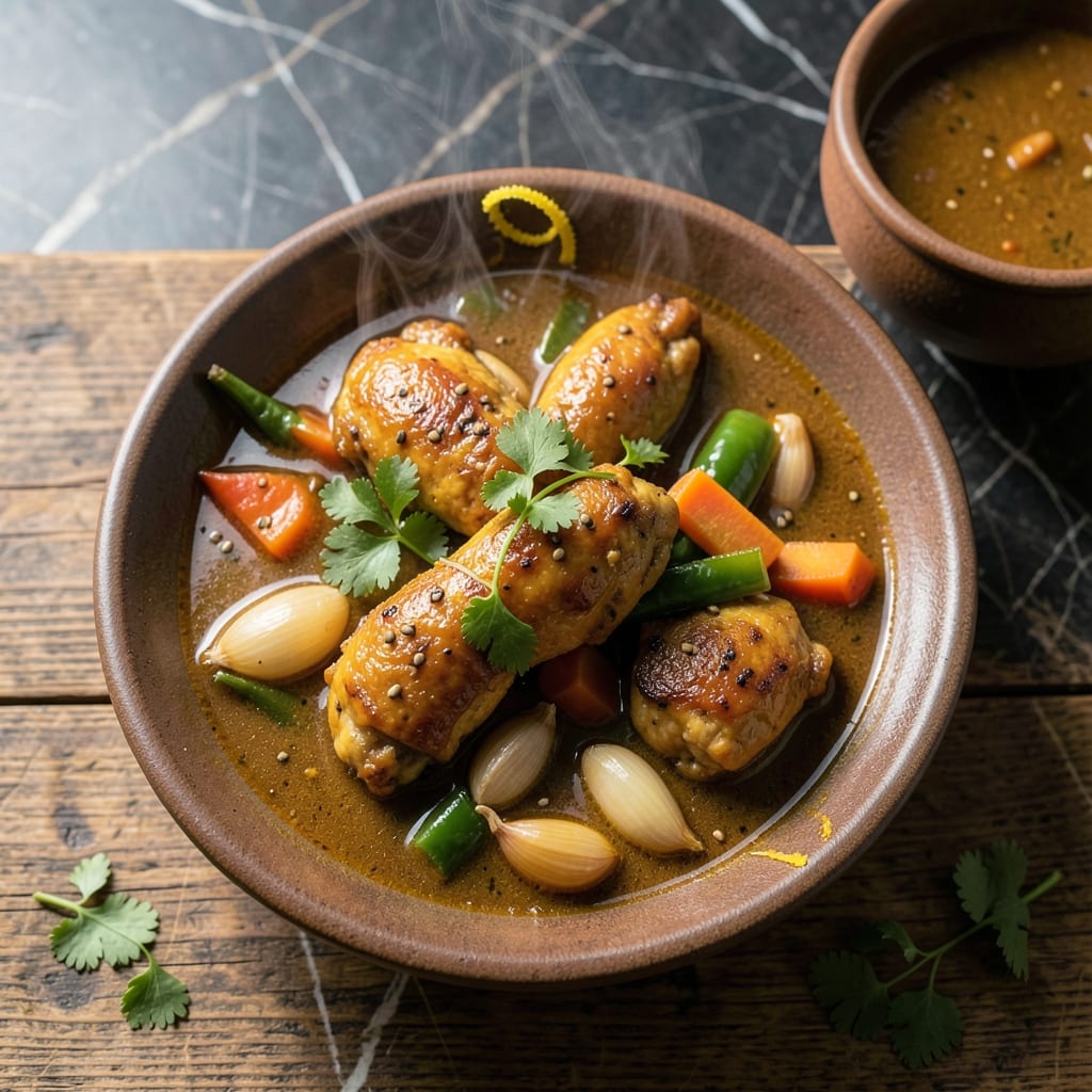 Indian Chicken Curry Recipe With Vegetables: Fragrant Spice Blend in One Pot