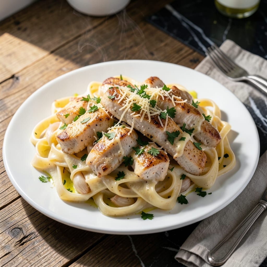 Olive Garden Chicken Fettuccine Alfredo Recipe Crock Pot: Hands-Off Restaurant-Style Dinner