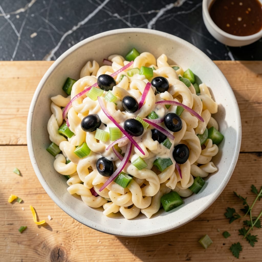 Rotini Pasta Salad Recipe Mayonnaise: Zesty Twist on a Classic Picnic Side Rotini Pasta Salad Recipe Mayonnaise: Zesty Twist on a Classic Picnic Side