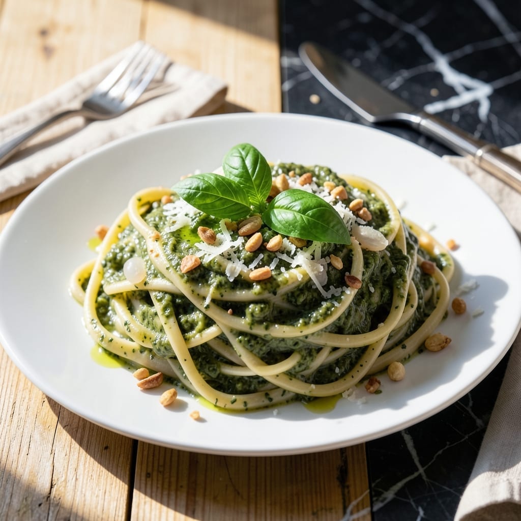 Creamy Pesto Pasta Recipe With Milk: Silky Basil Sauce in Minutes