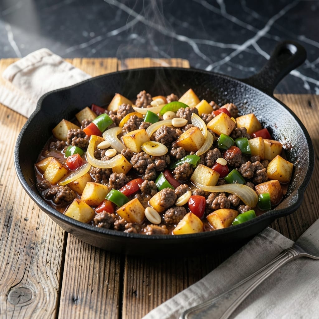 Texas Hash Recipe Betty Crocker: Hearty Skillet Dinner with Potatoes and Beef Texas Hash Recipe Betty Crocker: Hearty Skillet Dinner with Potatoes and Beef