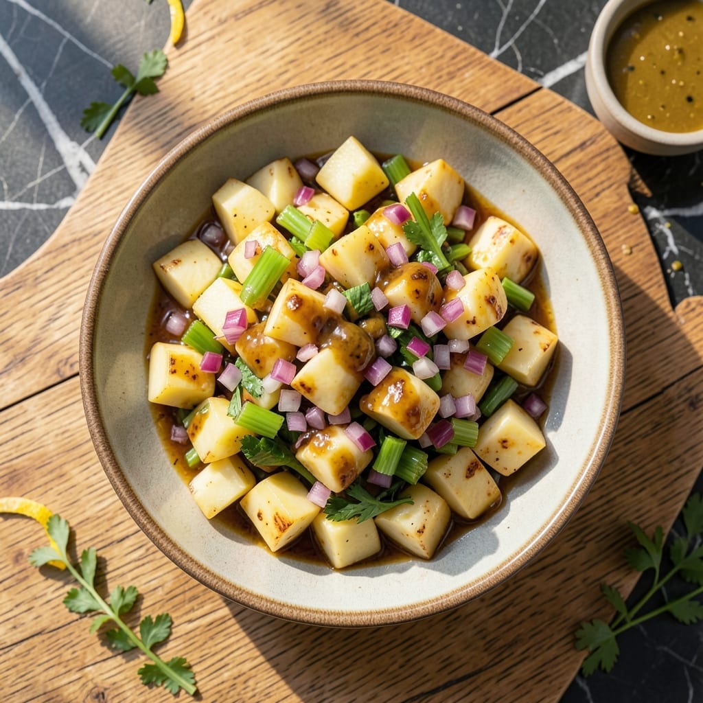 Mustard Potato Salad Recipe No Mayo: Tangy Vinegar-Kissed Crunch