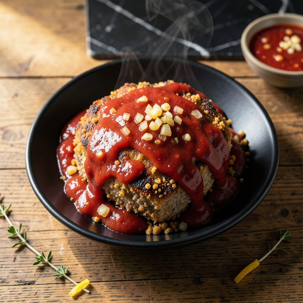 Meat Loaf Recipe With Sauce: Homestyle Richness With Tangy Glaze