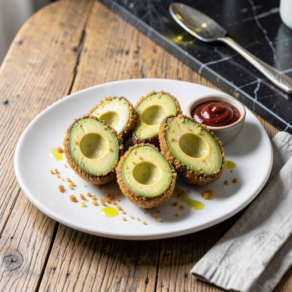 Fried Avocado Recipe Vegan: Crispy Shell With Creamy Avocado Inside