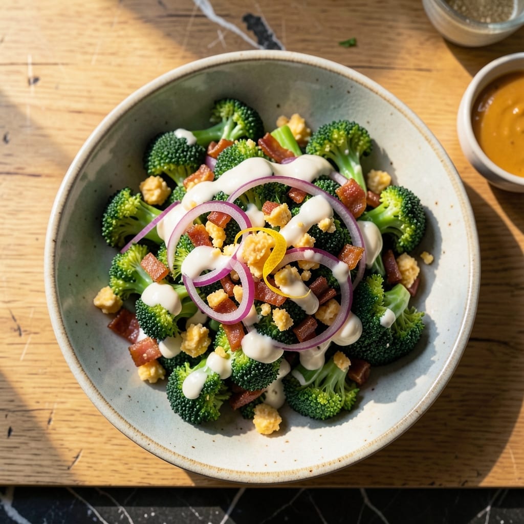 Broccoli Salad Recipe for Diabetics: Sugar-Conscious Crunch and Cream