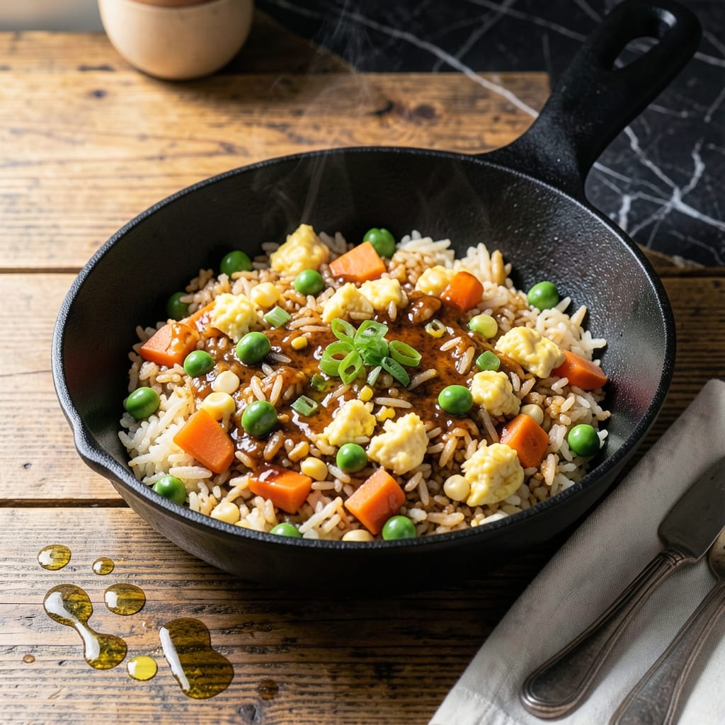 Fried Rice Recipe With Frozen Veggies: Weeknight-Friendly Stir Fry Magic