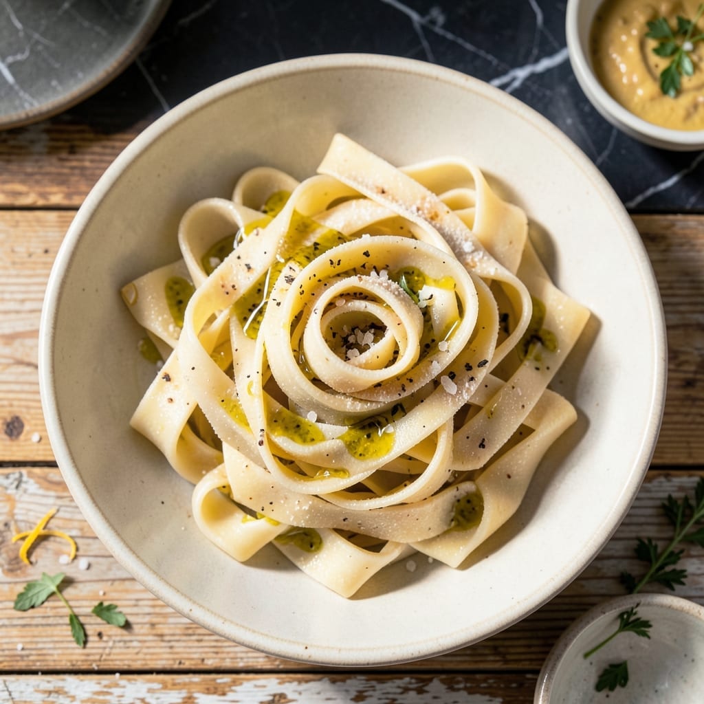 Homemade Pasta Recipe for 2: Fresh Egg Noodles in 30 Minutes