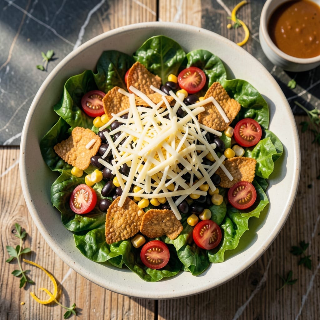 Dorito Salad Recipe Without Meat: Deconstructed Fast Food Favorite With Crunch