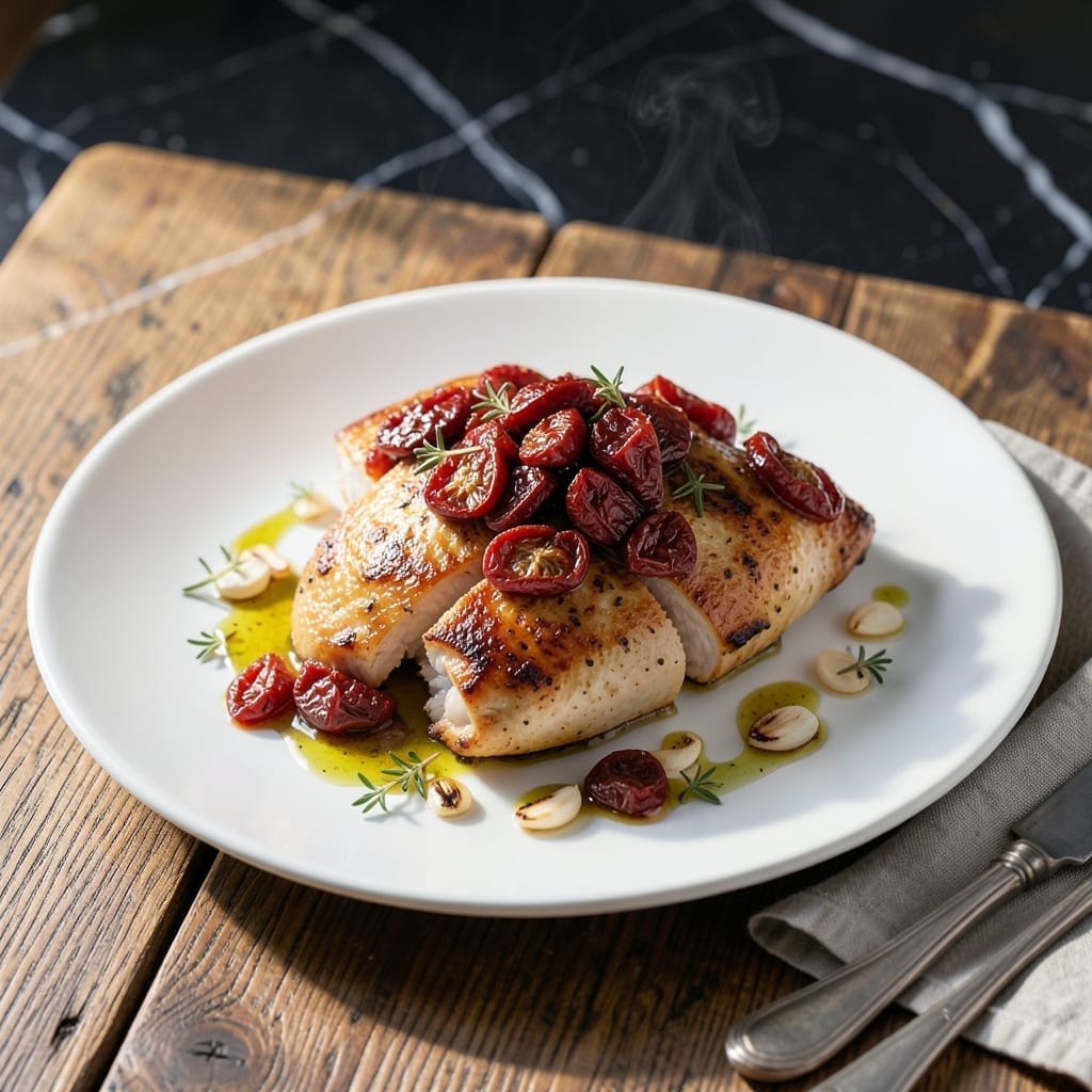 Recipe Chicken Sundried Tomatoes: Mediterranean-Inspired One-Pan Dinner