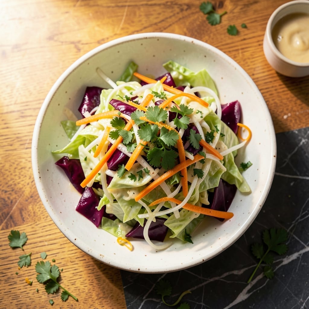 Best Cabbage Salad Recipe in the World: Vibrant Tri-Color Crunch