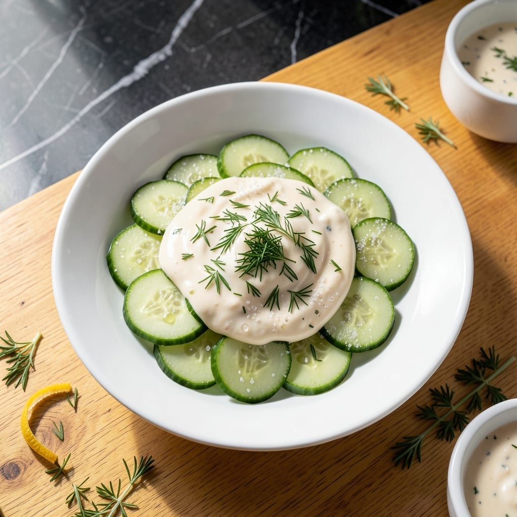 Creamy Cucumber Salad Recipe With Mayo: Cool and Crisp Refreshment