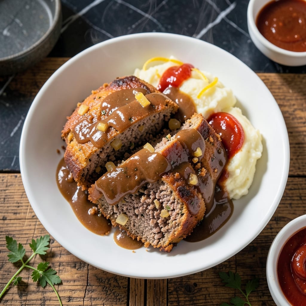 Recipe For Meatloaf With Brown Gravy: Old-Fashioned Homestyle Comfort