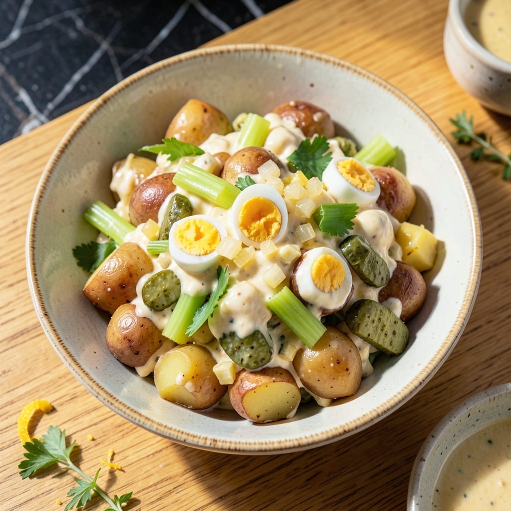 Potato Salad Recipe: Classic Creamy Crunch for Picnics