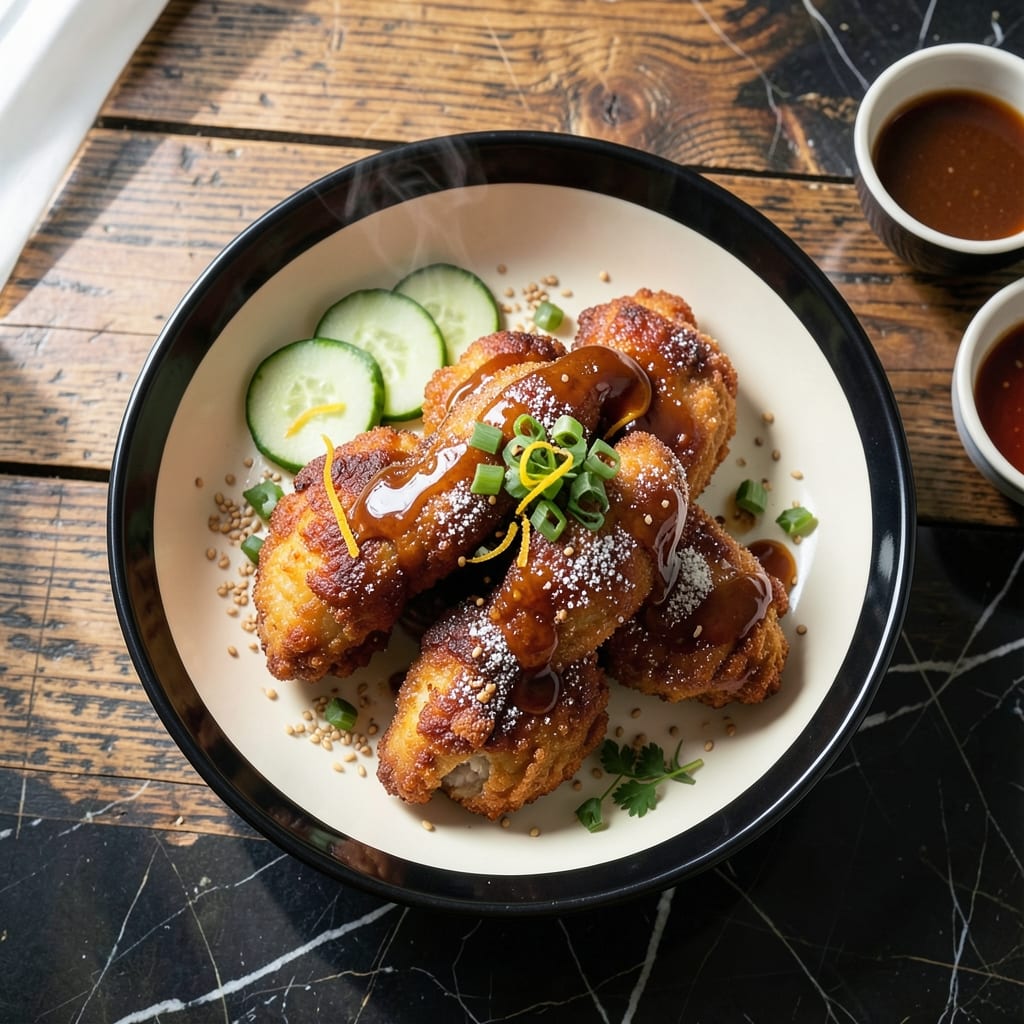 Korean Fried Chicken Recipe Potato Starch: Double-Crisp Crunch Without Deep Frying