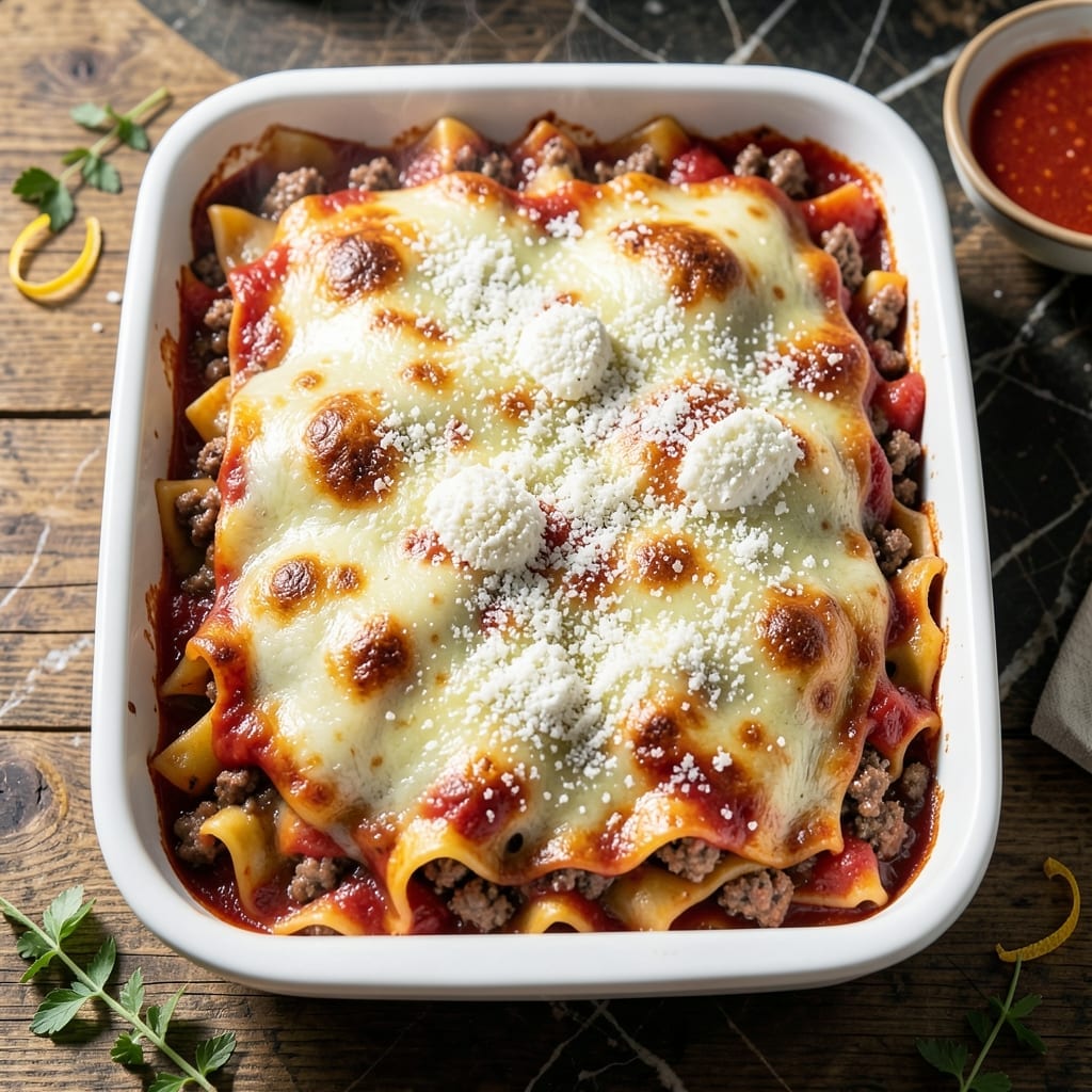 Lasagna Recipe Prego Sauce: Rich and Cheesy Layered Indulgence