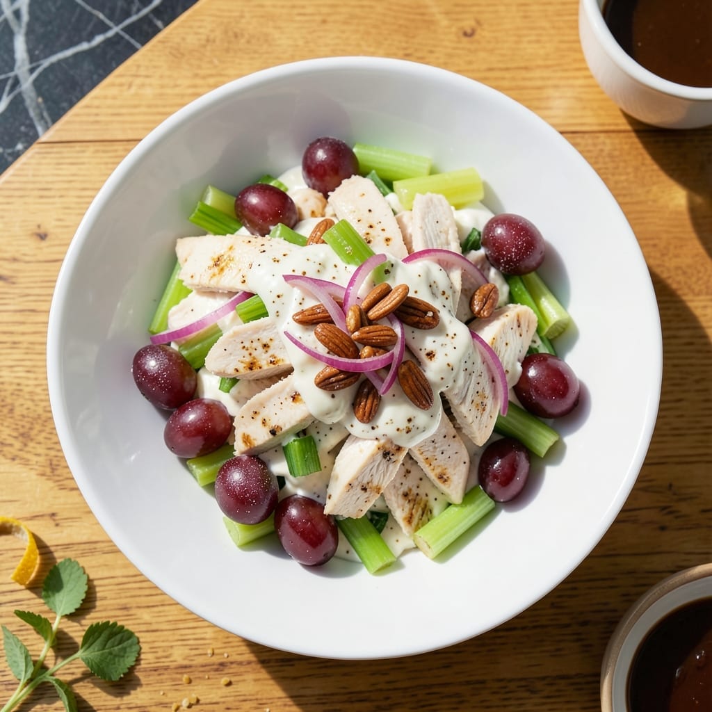 Chicken Salad Recipe With Greek Yogurt and Mayo: Light and Creamy Protein-Packed Lunch