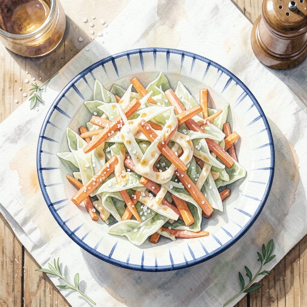 Coleslaw Recipe With Red Wine Vinegar and Mayo: Tangy Creamy Crunch