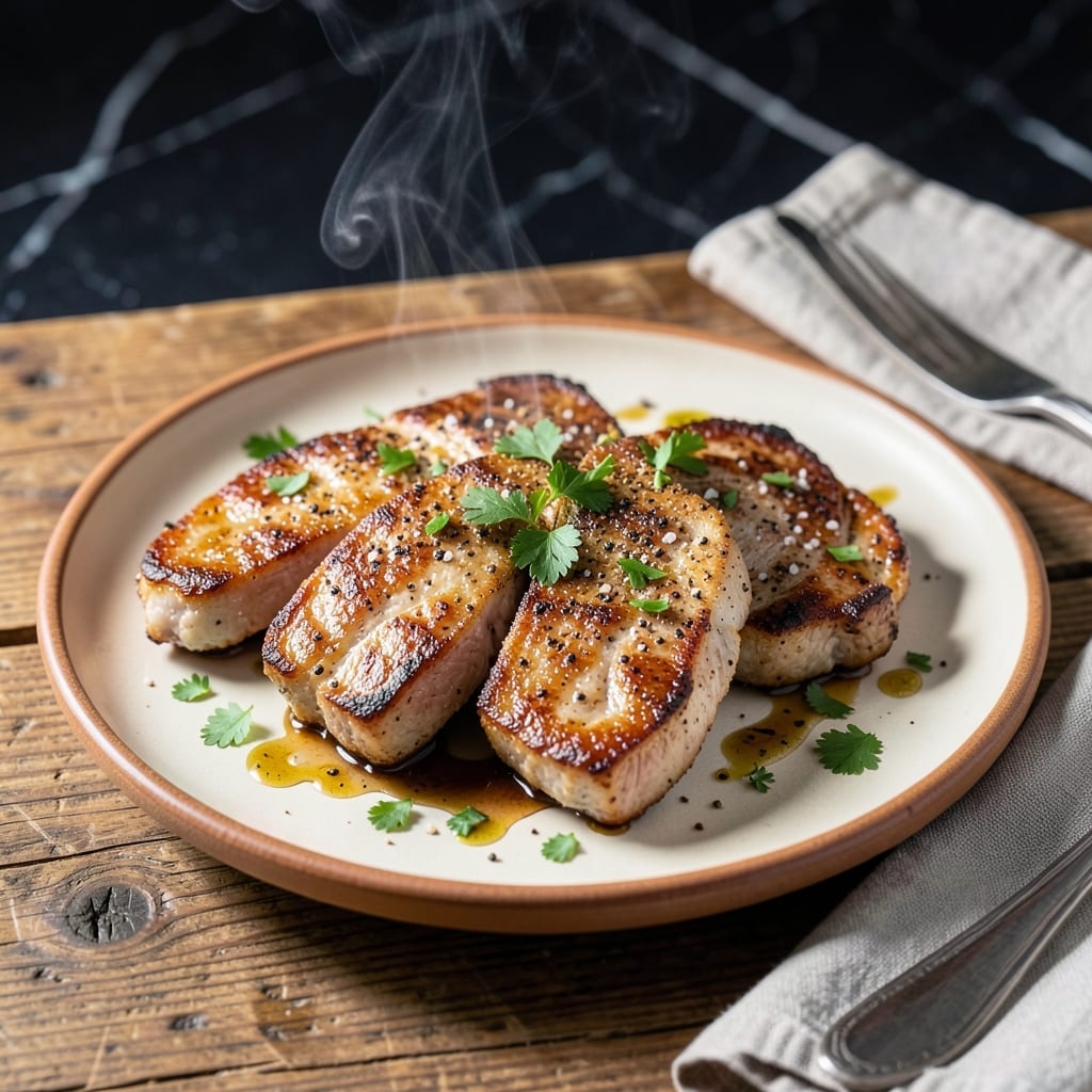 Recipe For Thin Pork Chops: Pan-Seared to Juicy Perfection