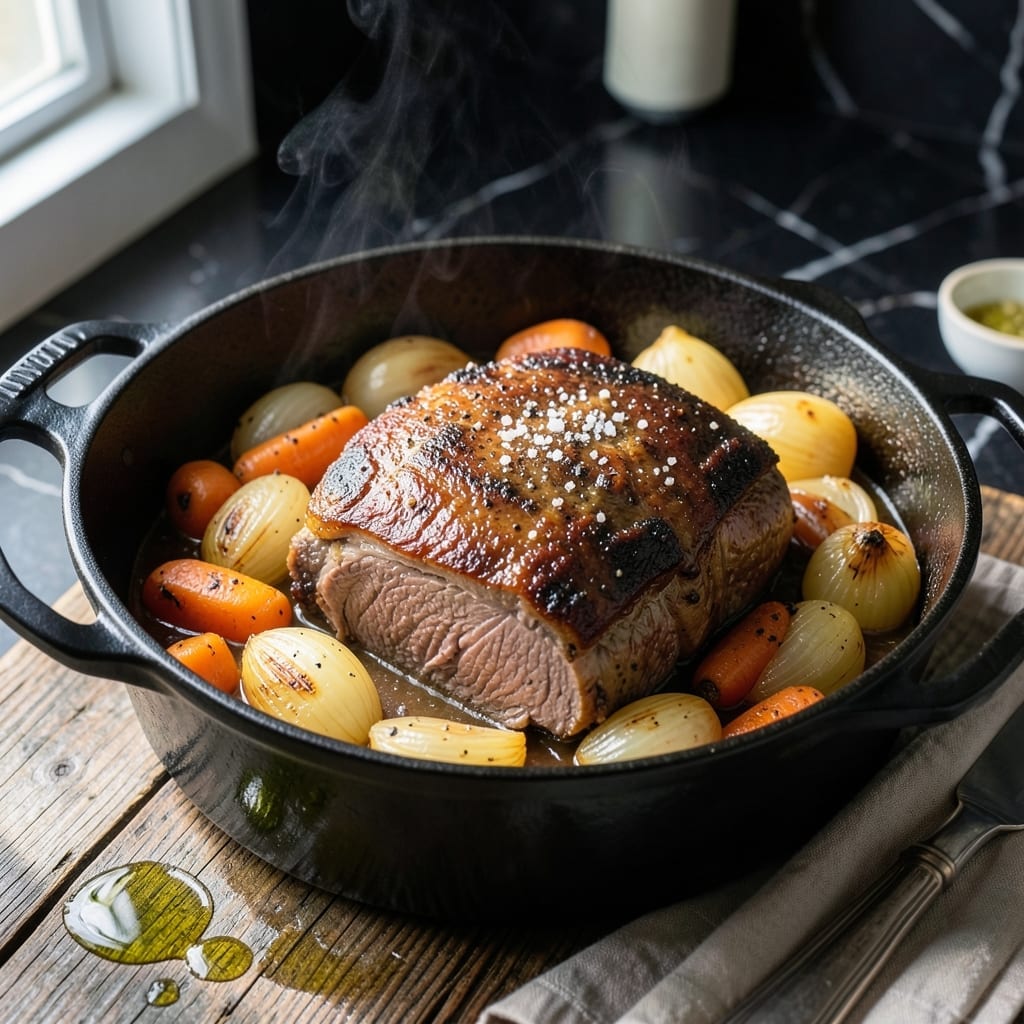 Pot Roast Recipe on Stove Top: Dutch Oven Tenderness With Herbs