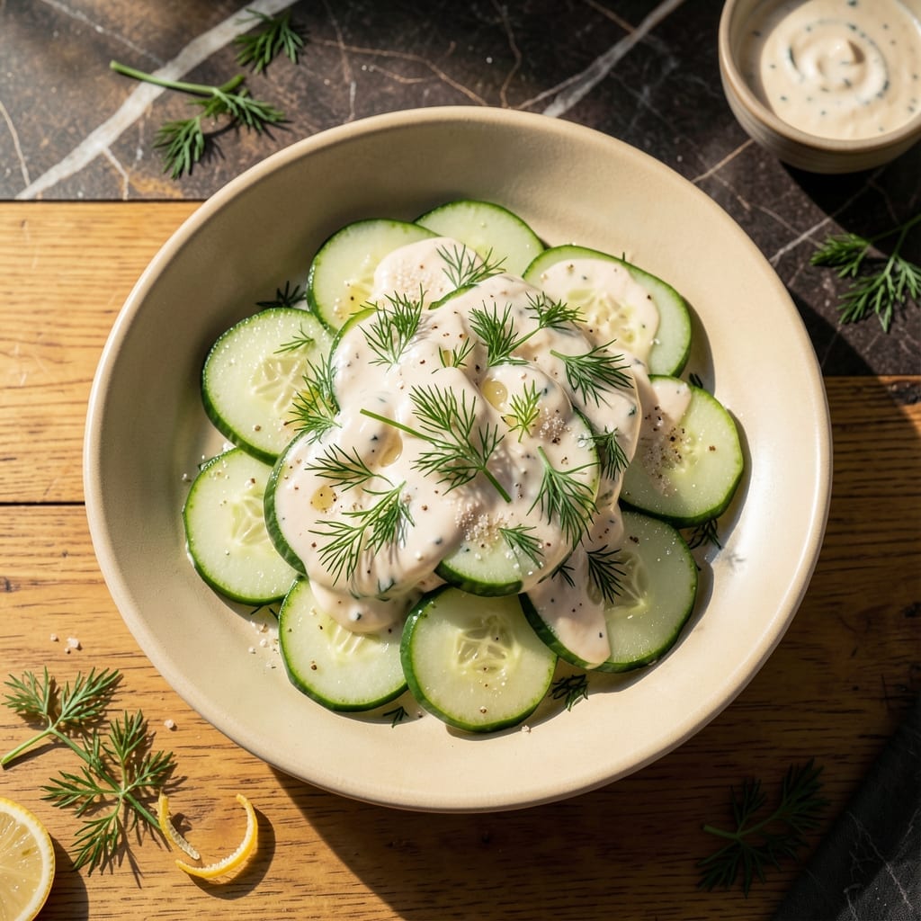 Cucumber Salad Recipe With Mayo: Cool and Creamy Garden Crunch