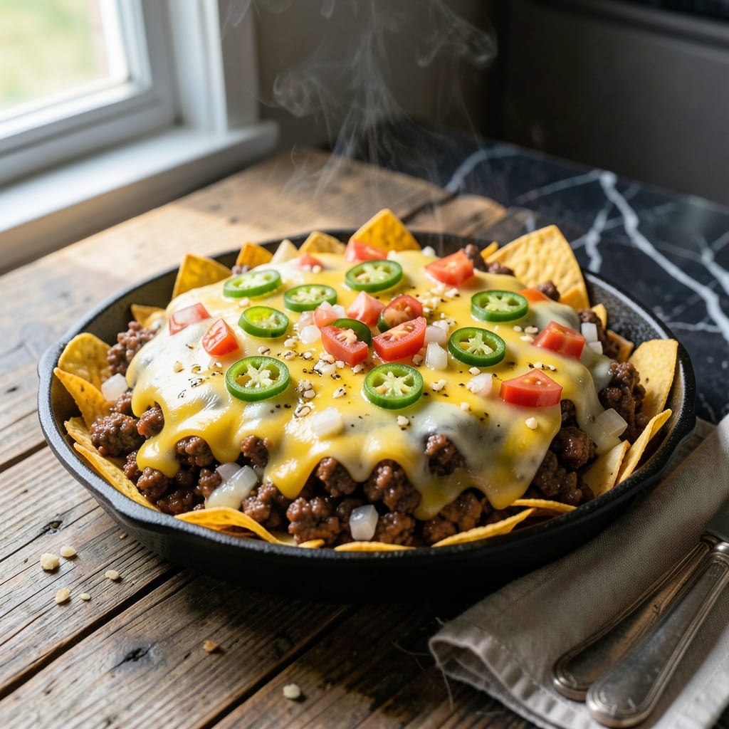 Nacho Bake Recipe With Ground Beef: Cheesy Layers of Tex-Mex Flavor