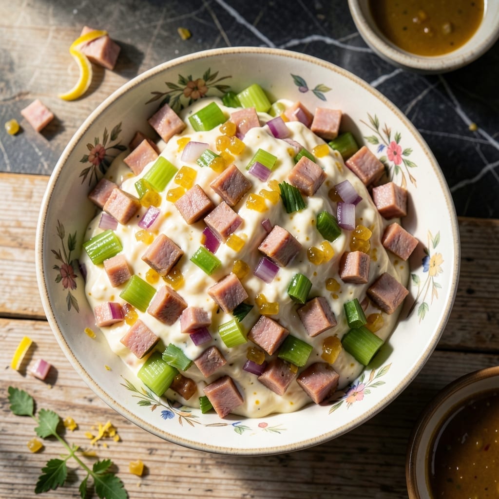 Easy Ham Salad Recipe With Mayonnaise: Quick Creamy Spread for Sandwiches