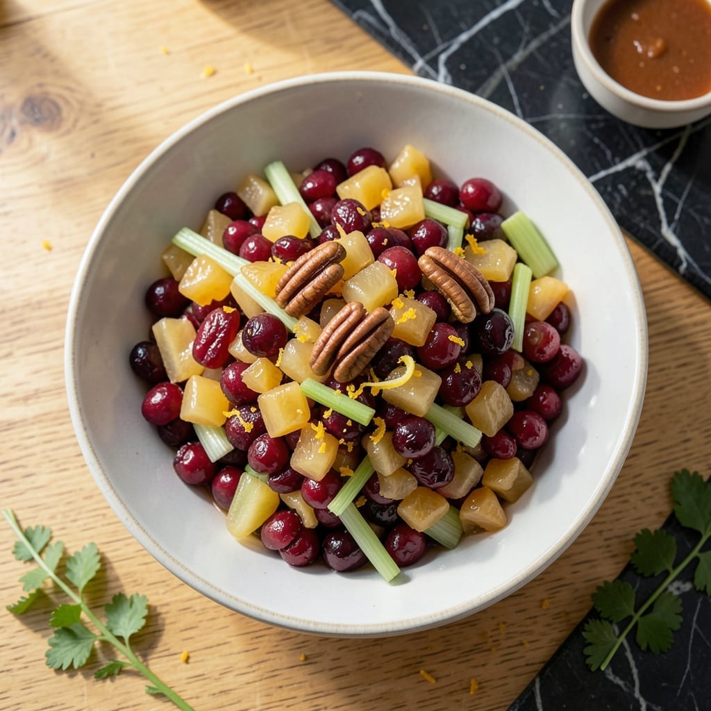 Cranberry Salad Recipe With Crushed Pineapple: Ruby Jewels With Tropical Sweetness