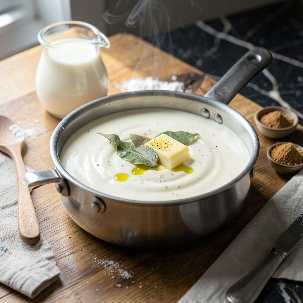 Recipe to Make White Sauce: Velvety Béchamel in 5 Steps