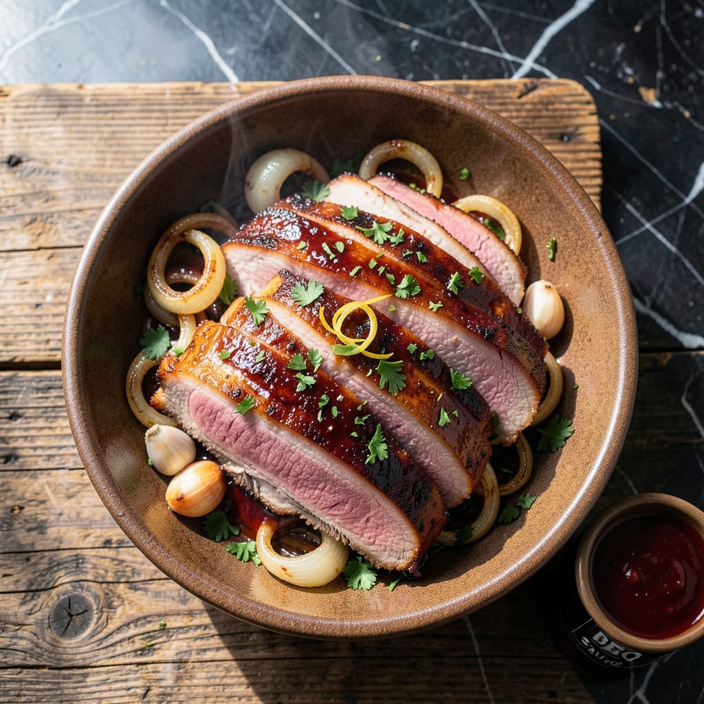 BBQ Pork Loin Recipe Oven: Cast Iron Crust With Juicy Centers BBQ Pork Loin Recipe Oven: Cast Iron Crust With Juicy Centers