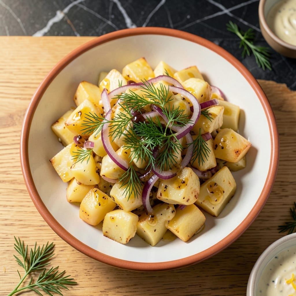 Potato Salad Recipe No Mayo: Tangy Mustard-Dill Twist