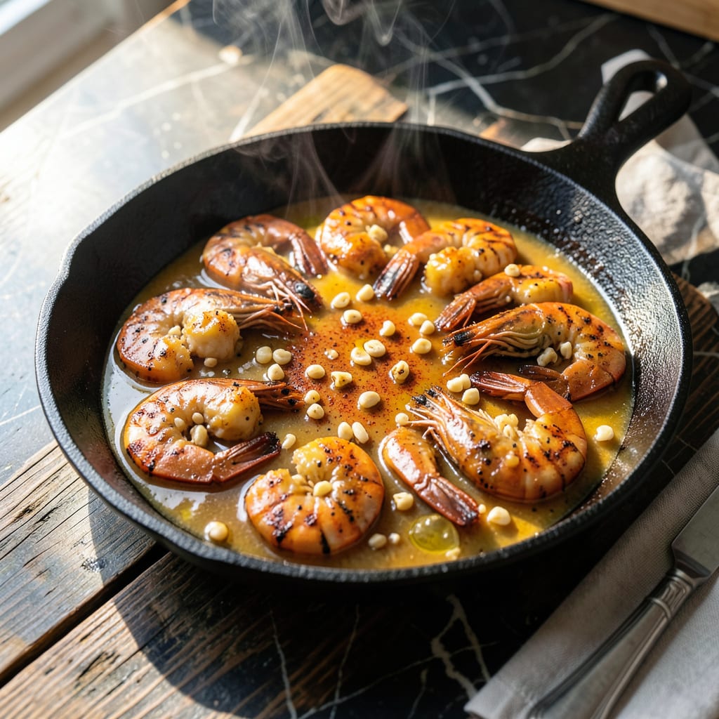 Deanie's BBQ Shrimp Recipe: New Orleans Style Saucy Spice detailed visual guide