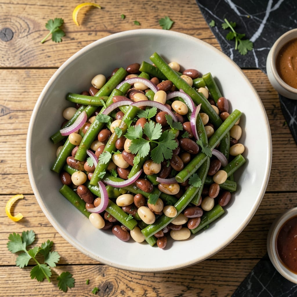 3 Bean Salad Recipe UK: Zesty Vinegar-Marinated Medley 3 Bean Salad Recipe UK: Zesty Vinegar-Marinated Medley