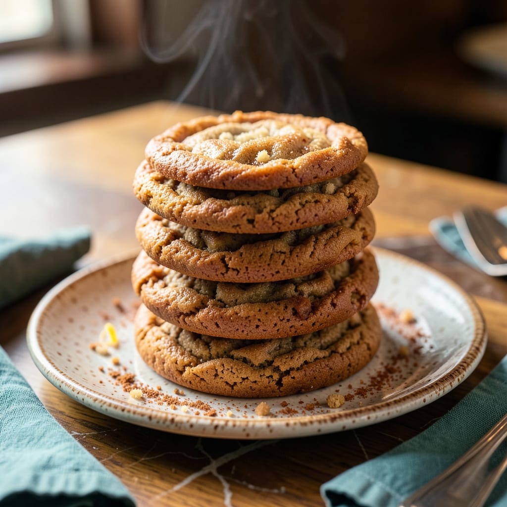 Visual representation of Delta Airlines Biscoff Cookies Recipe: Crispy Caramelized Spice at Home