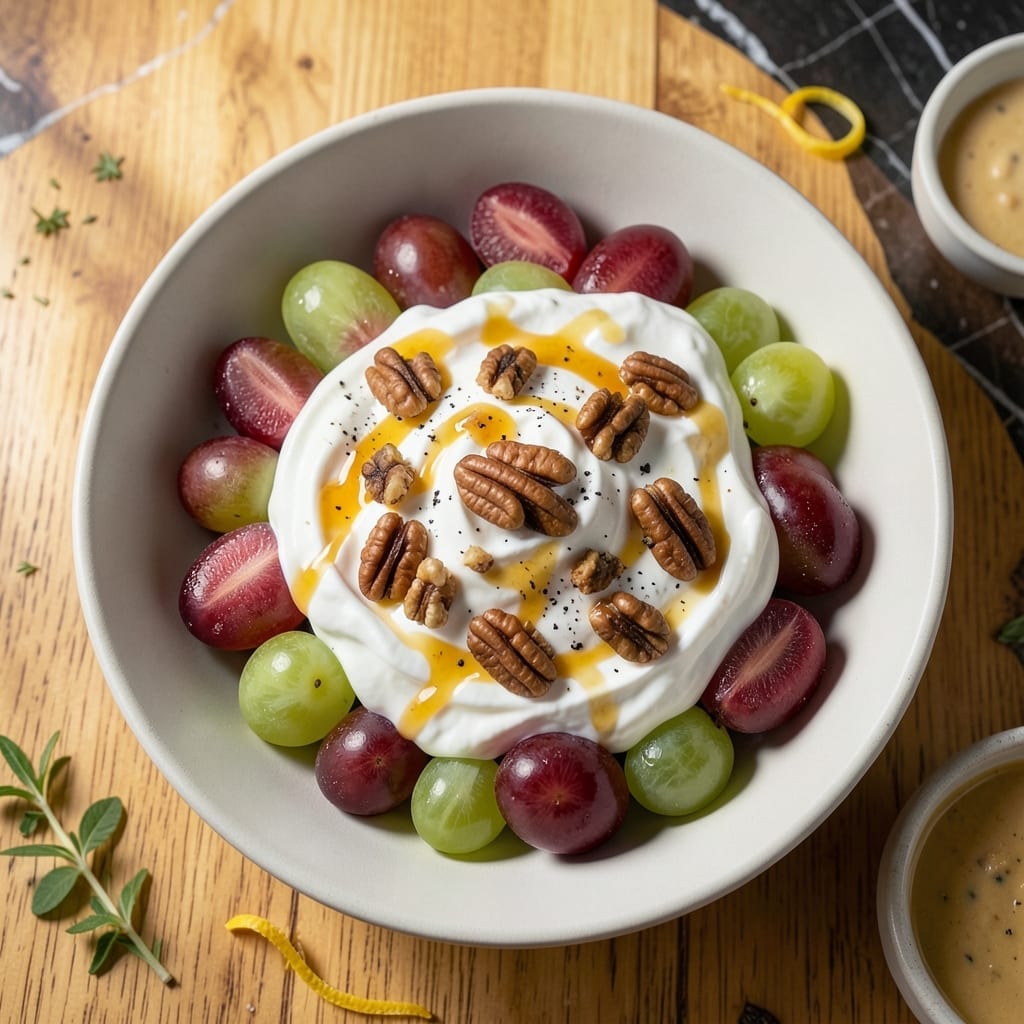 Grape Salad Recipe With Greek Yogurt: Light and Creamy Protein-Packed Twist