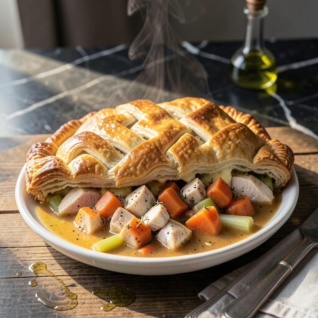 I Need a Recipe for Chicken Pot Pie: Golden Crust With Homestyle Filling